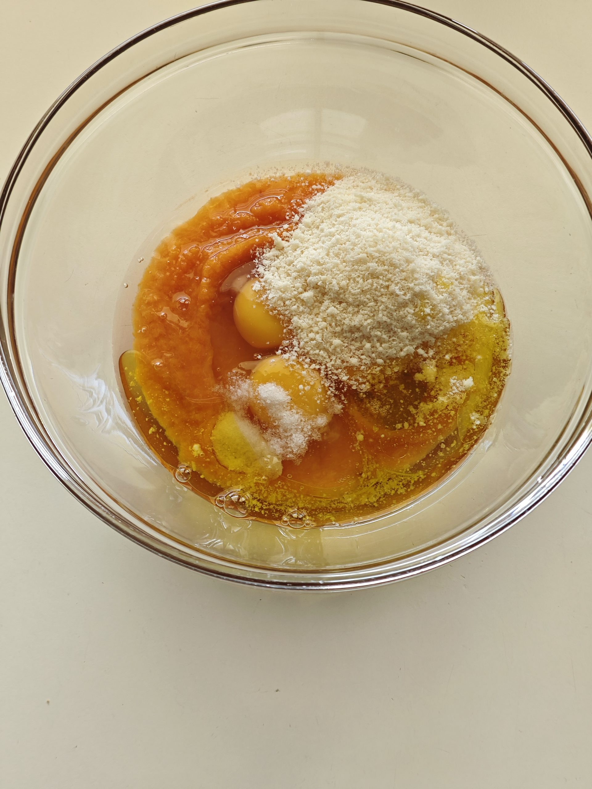 Torta salata Zucca, scamorza e cotto🧡 — Passo 1