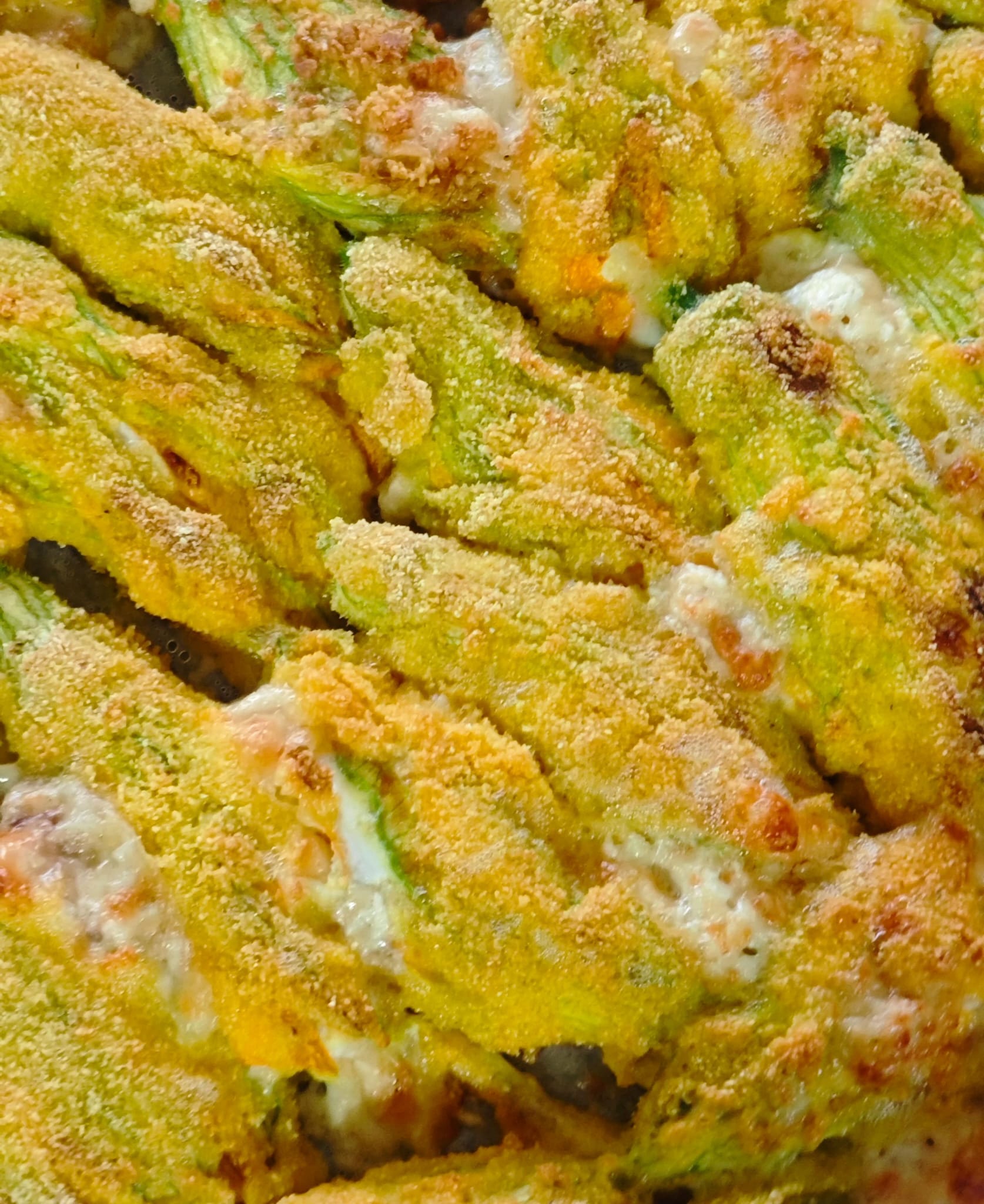 Fiori di Zucca ripieni e gluten free🌽 - ricetta di afuocolento