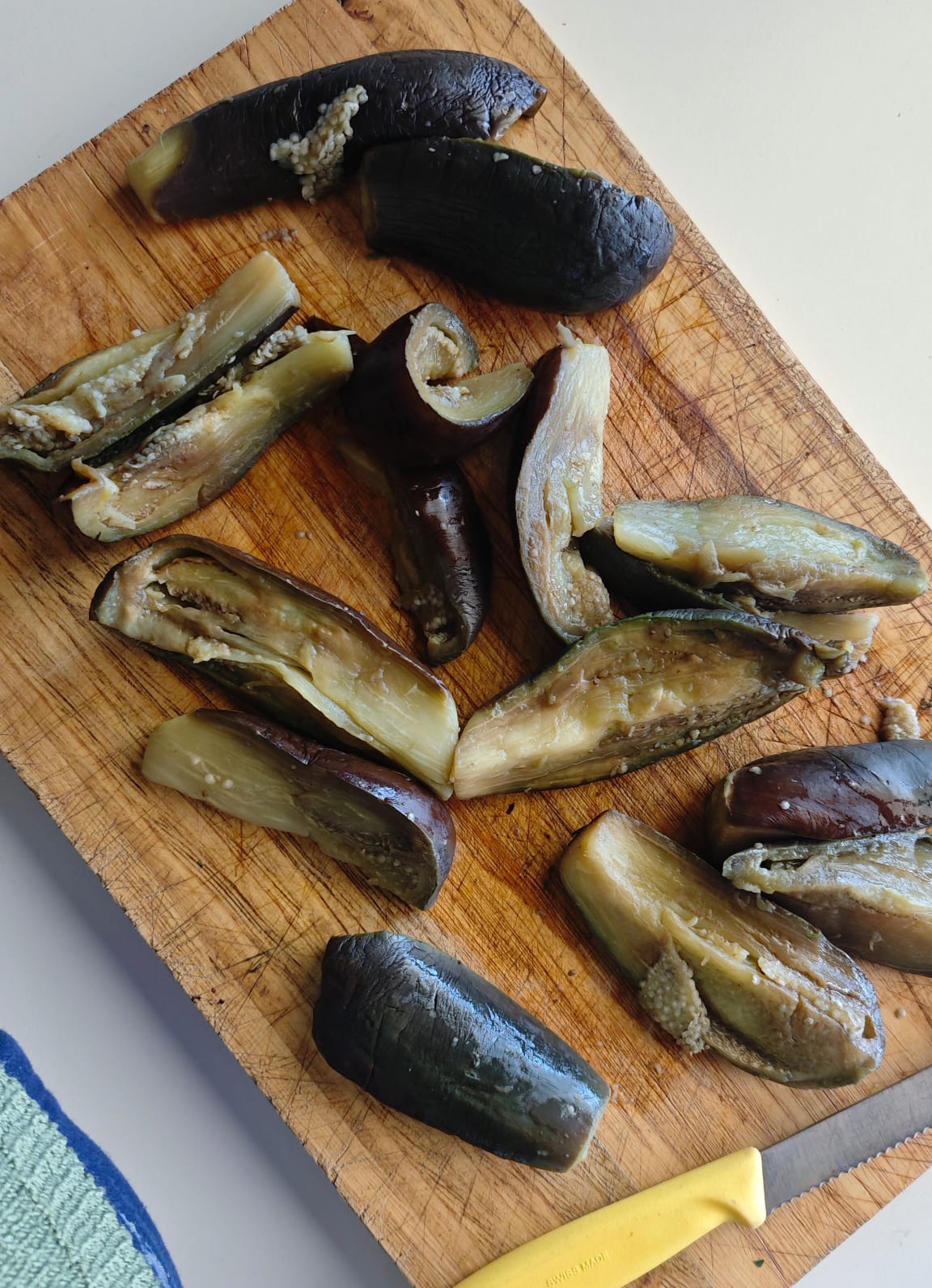 Polpette di melanzane alla calabrese🍆 — Passo 1