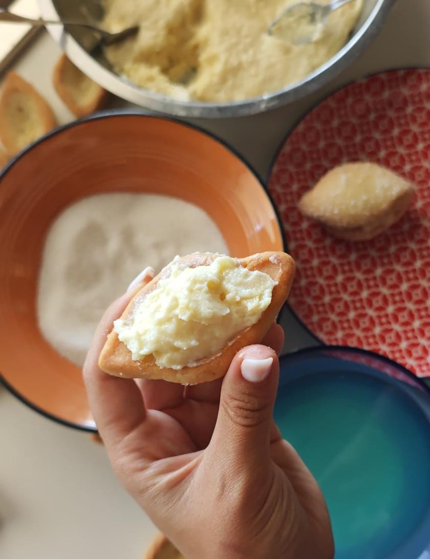Limoni di frolla con crema pasticcera — Passo 5