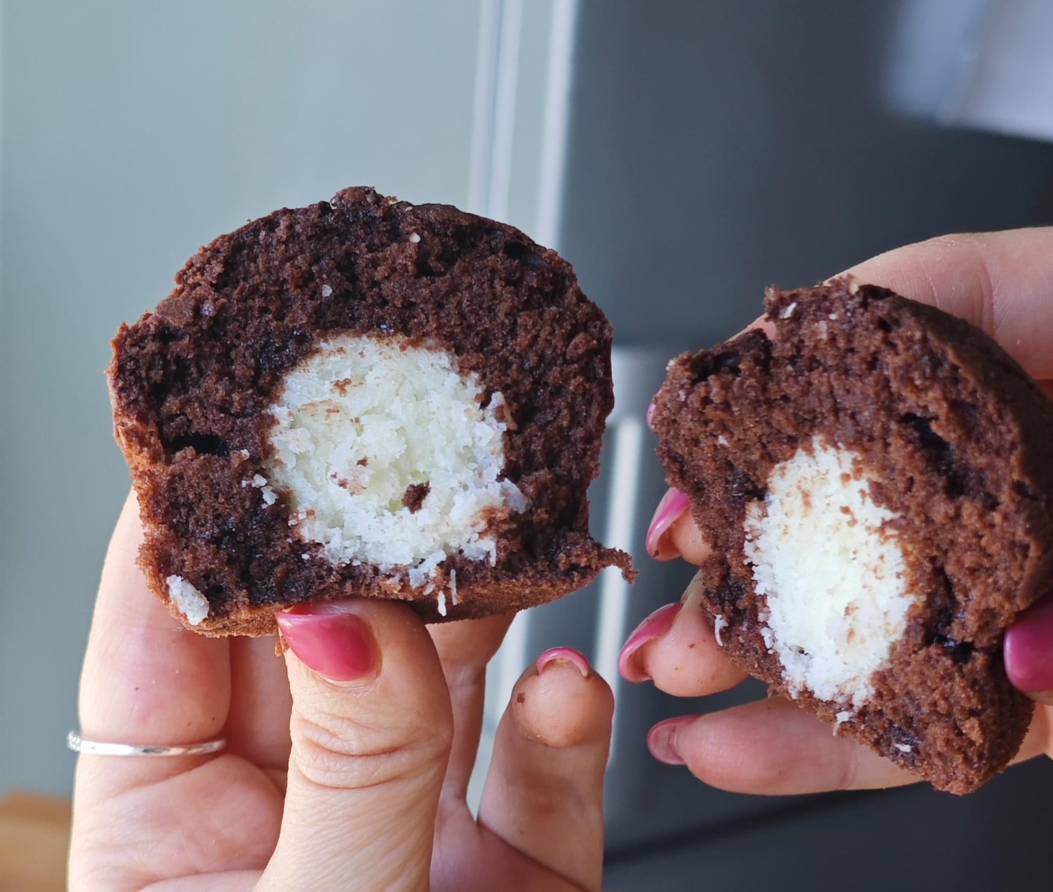 Muffin Cocco e Cioccolato 🥥 — Passo 4