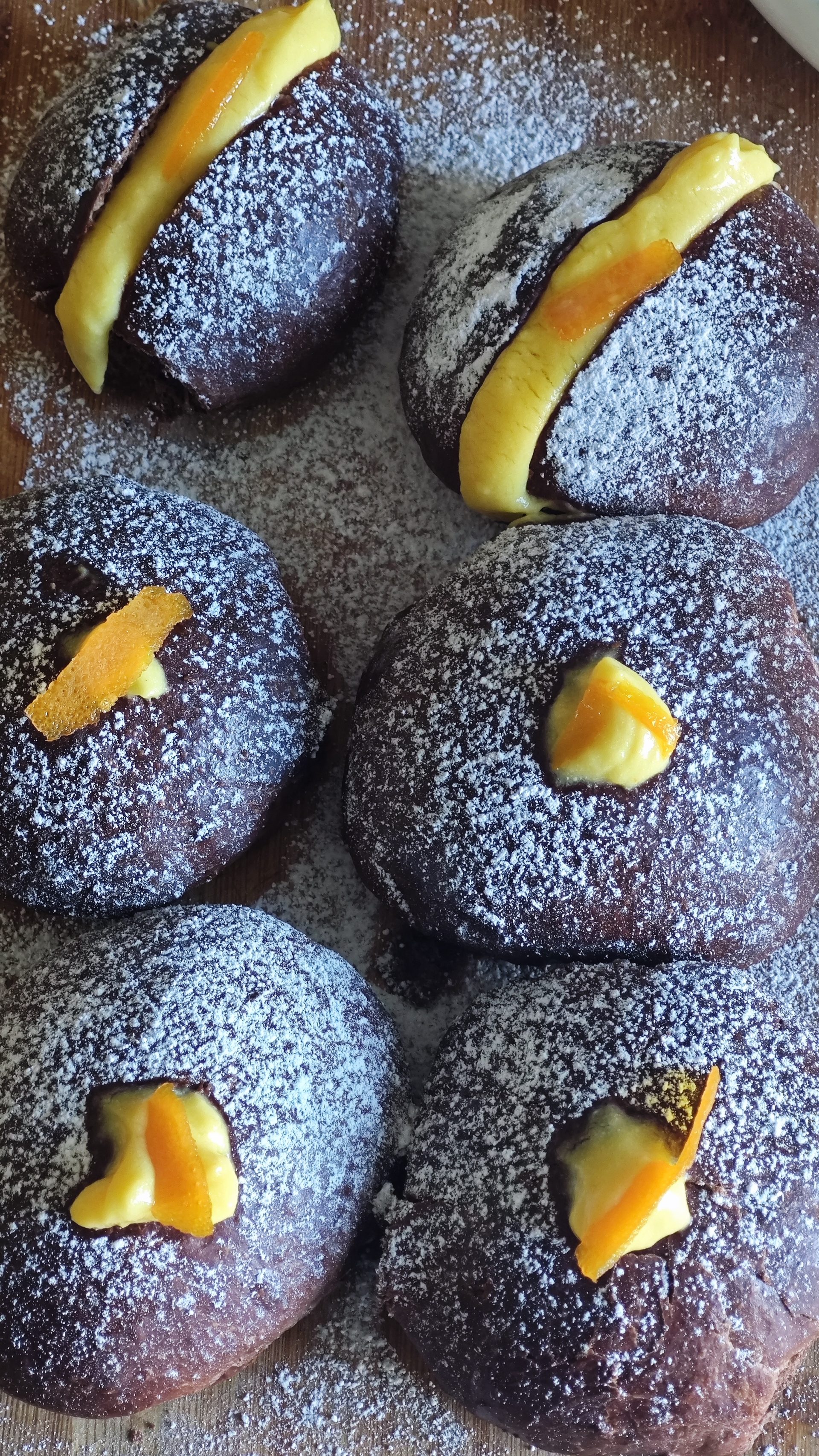 Brioches Cacao e Arancia 🍊 - ricetta di afuocolento