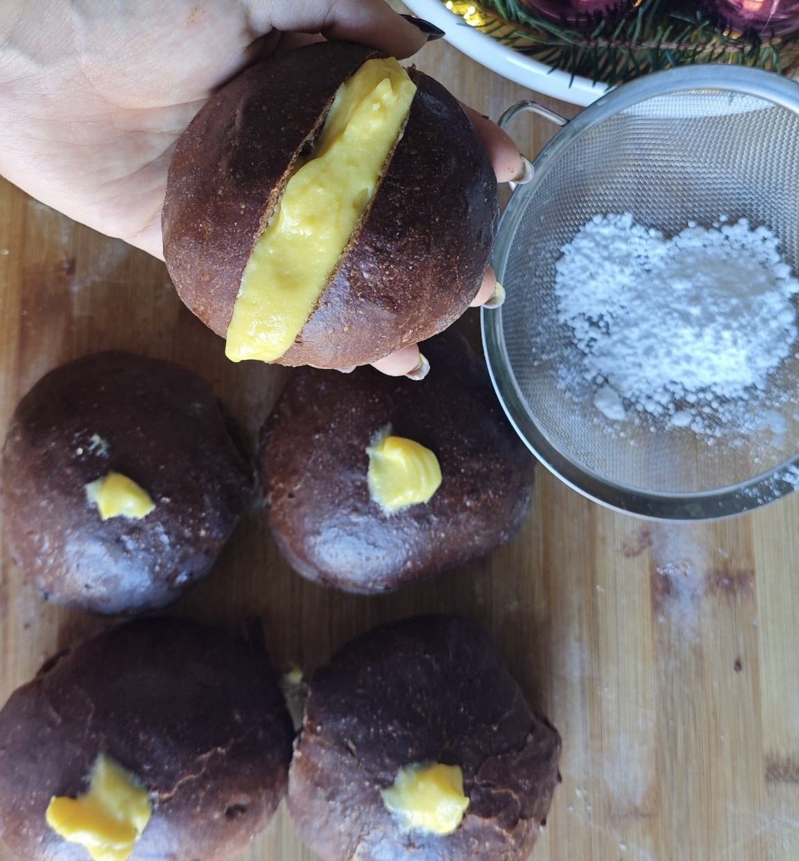 Brioches Cacao e Arancia 🍊 — Passo 4