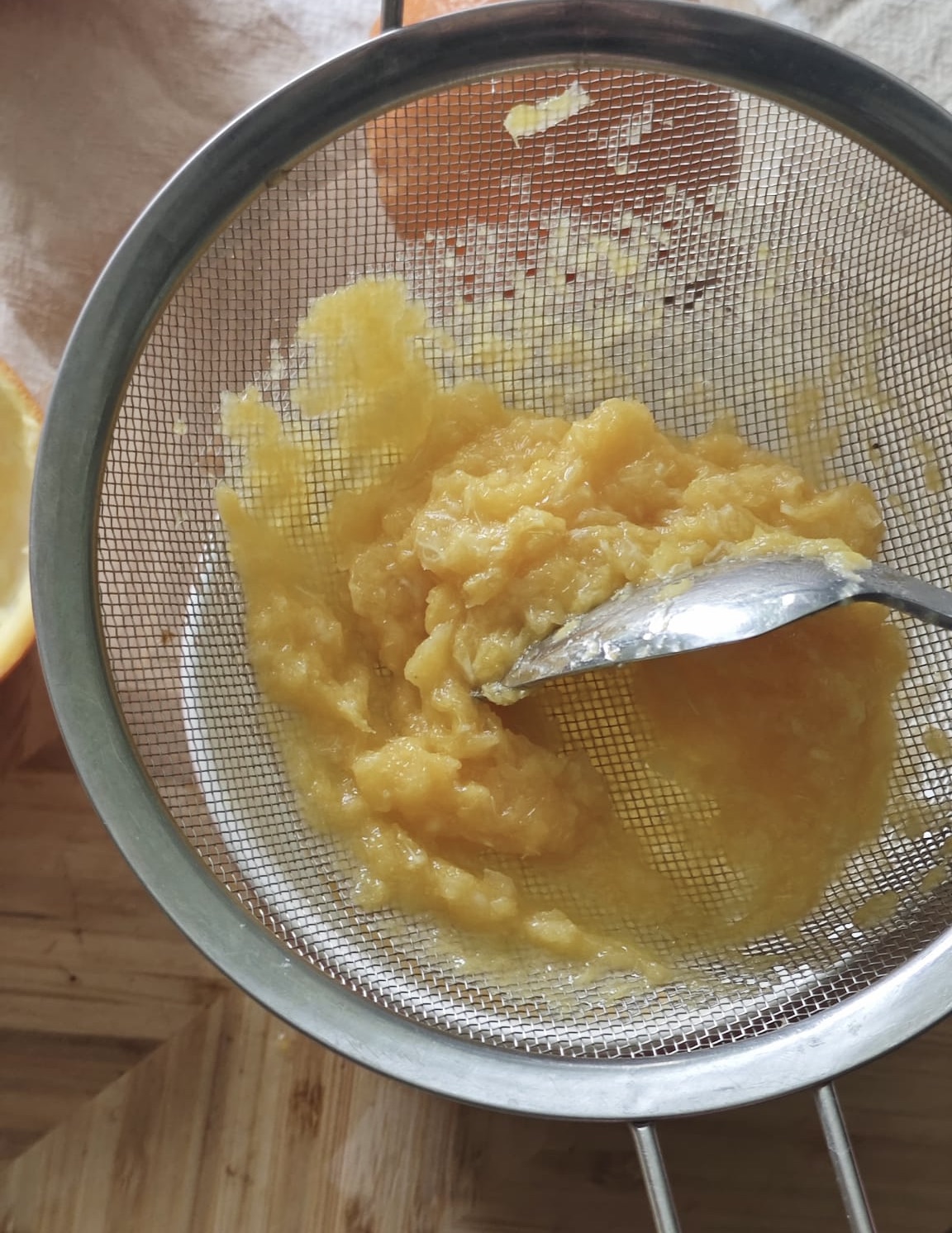 Semisfere Fondente, Arancia e Yogurt Greco 🍊🤎 — Passo 1