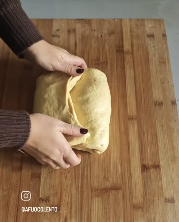 Treccine di Pan Brioche Zucca e Cioccolato🧡🍞 — Passo 3
