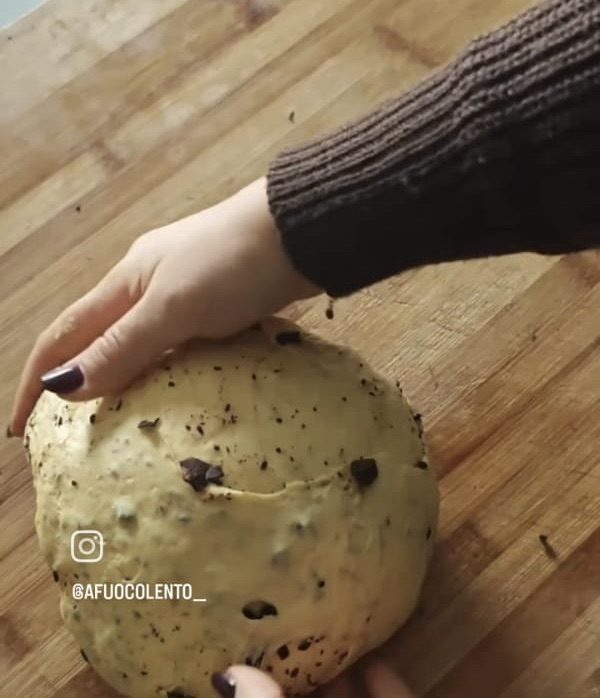 Treccine di Pan Brioche Zucca e Cioccolato🧡🍞 — Passo 3