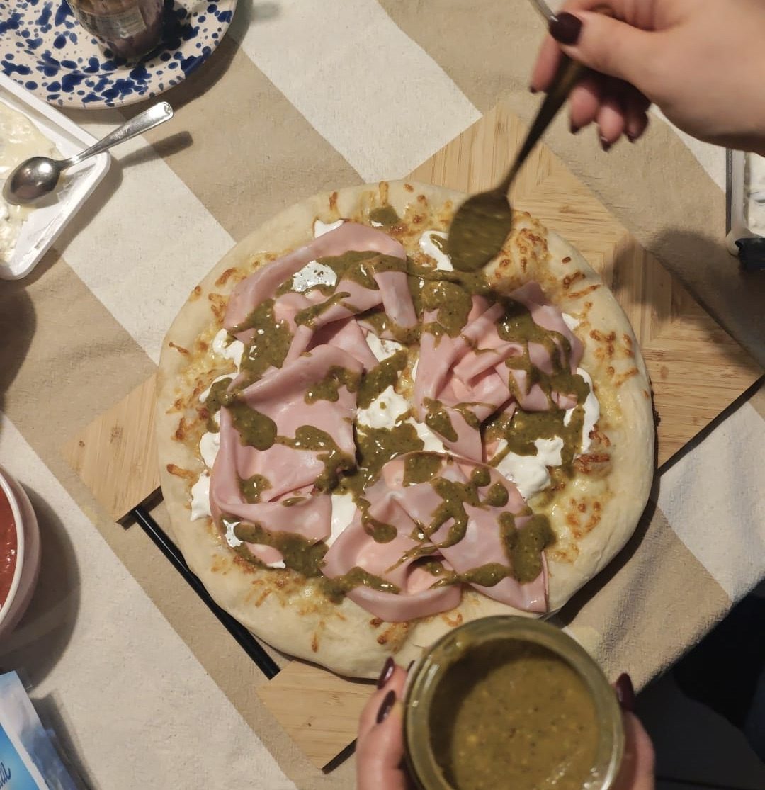 Pizza in teglia Croccante! 🍕 — Passo 4