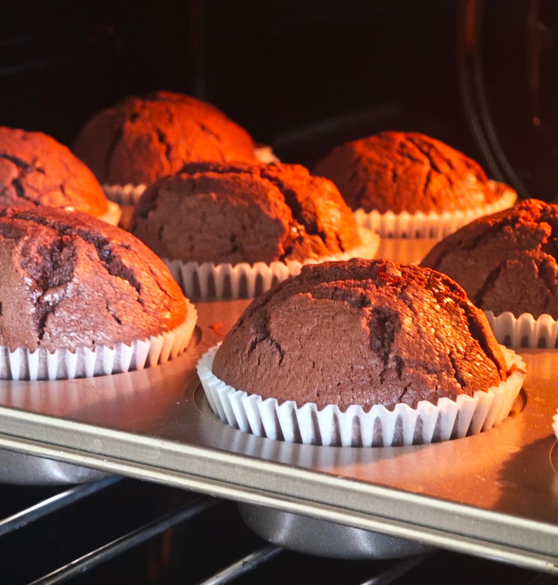 Muffin Cocco e Cioccolato 🥥 — Passo 4