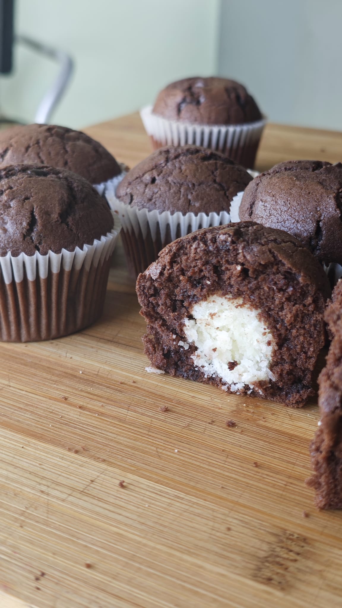 Muffin Cocco e Cioccolato 🥥 — Ricetta Dolci di afuocolento