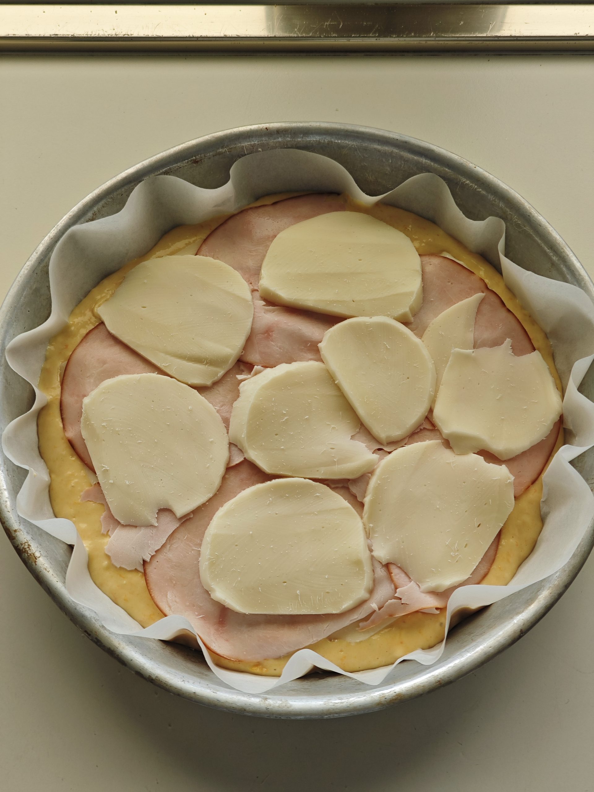 Torta salata Zucca, scamorza e cotto🧡 — Passo 4
