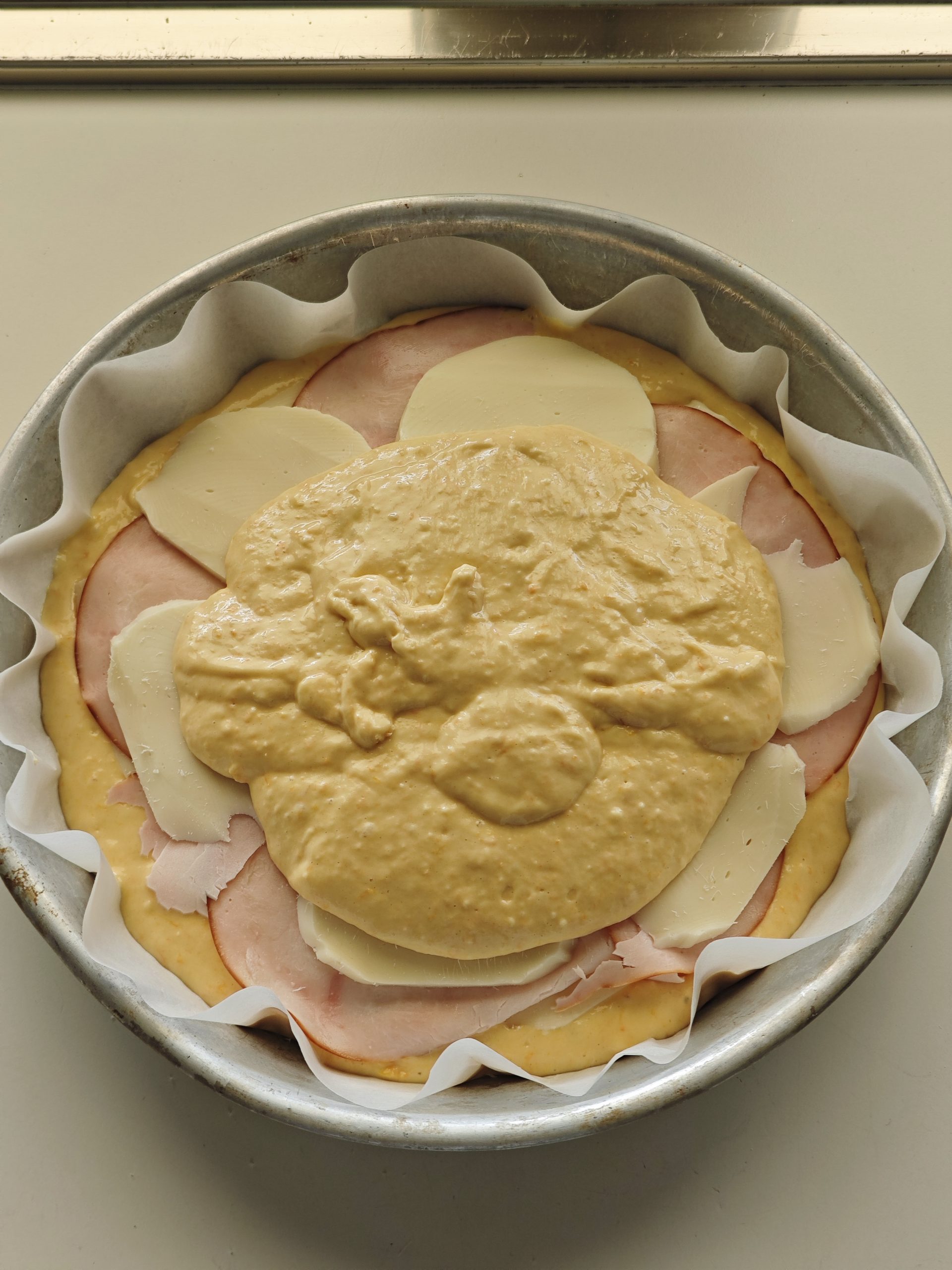Torta salata Zucca, scamorza e cotto🧡 — Passo 5