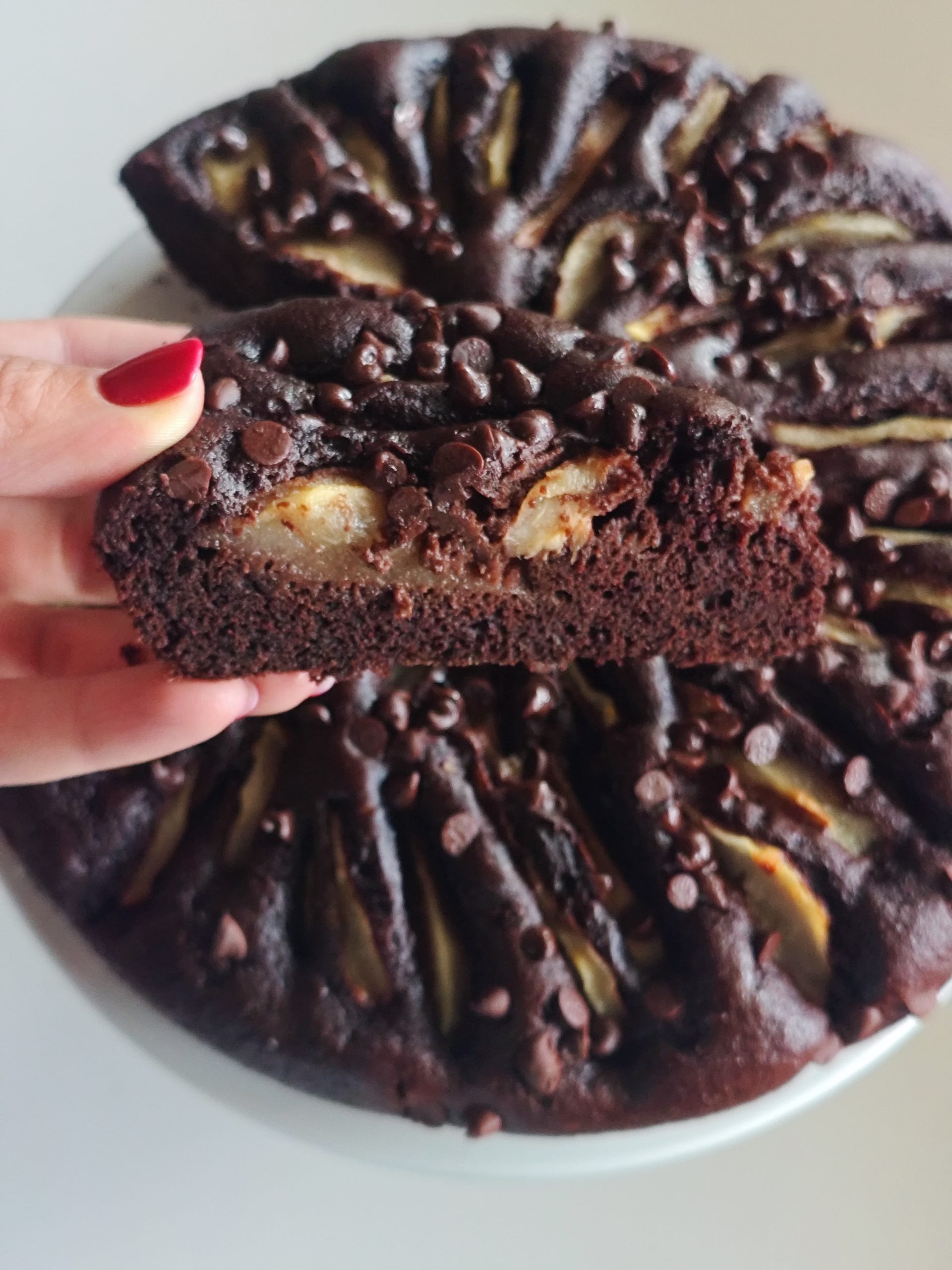 Torta pere e cioccolato🤎🍐 — Ricetta Dolci di afuocolento