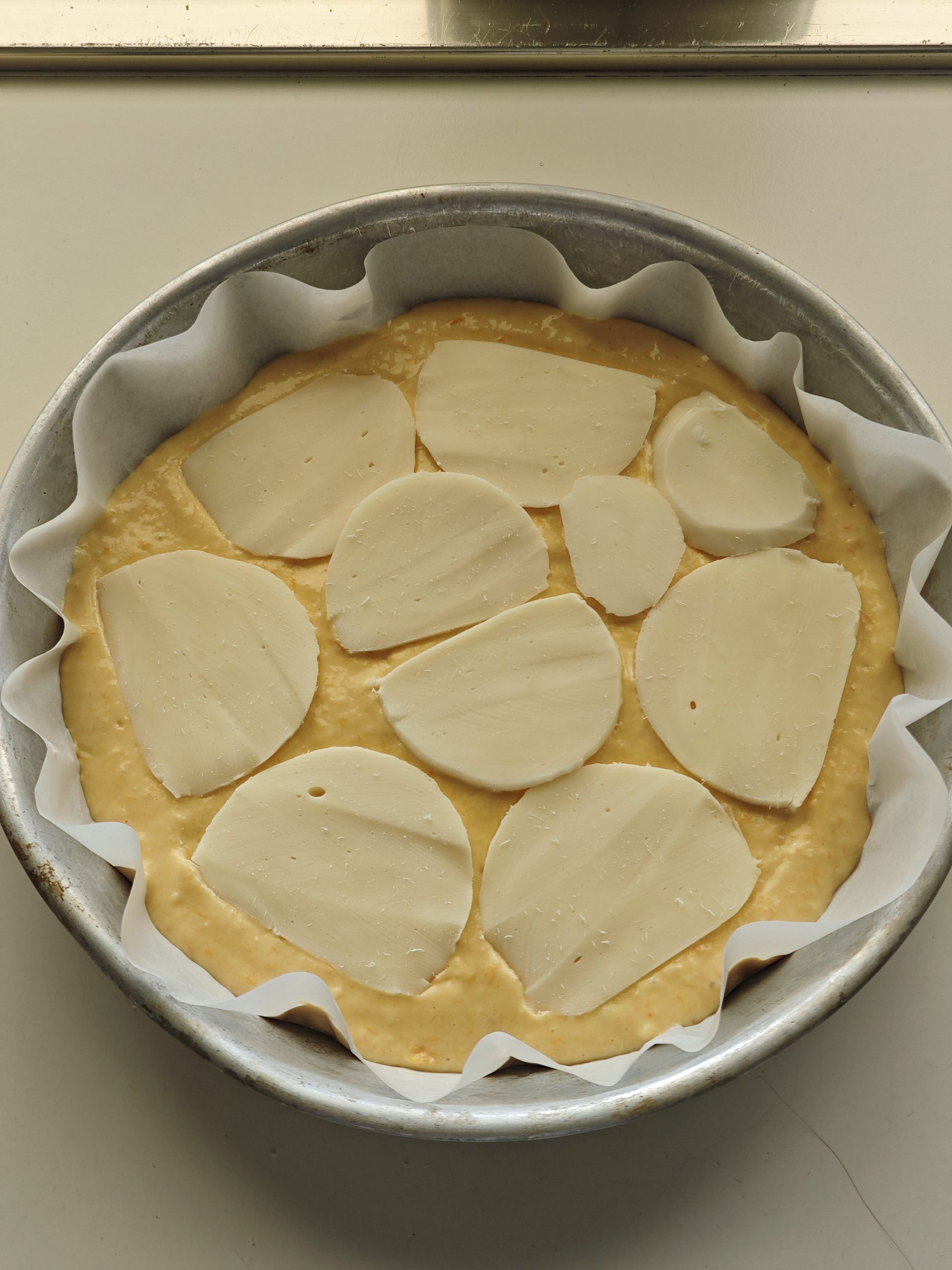 Torta salata Zucca, scamorza e cotto🧡 — Passo 4
