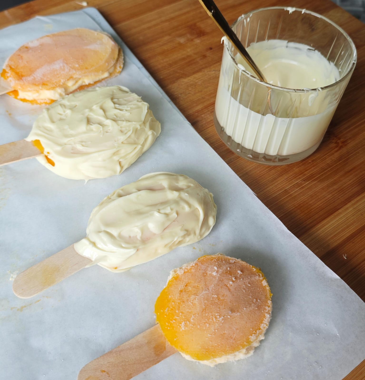 Gelato "Solero" al mango ☀️🥭 — Passo 5