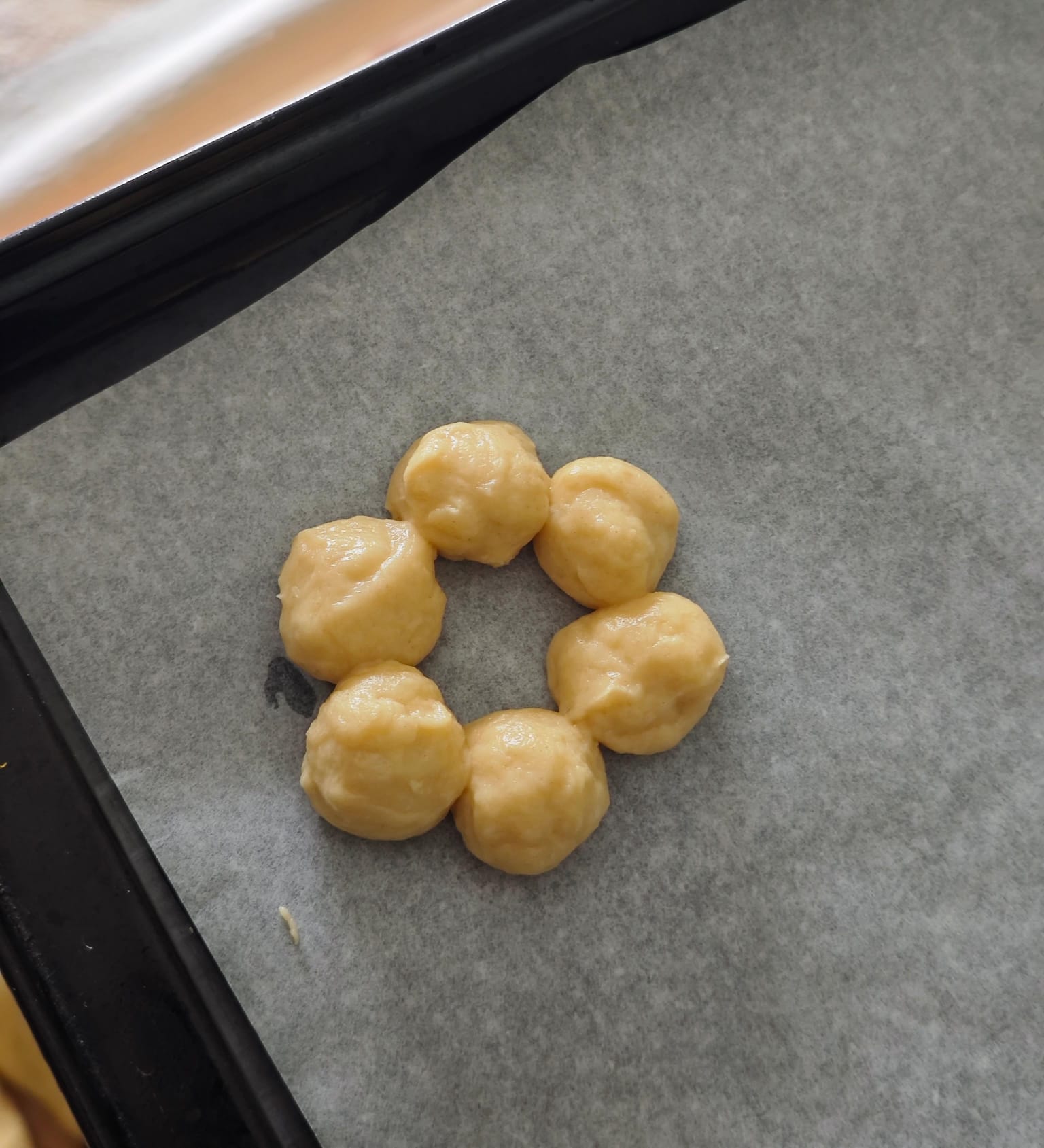 🌸Soffici Fiori di Pan Brioche e crema al budino — Passo 3